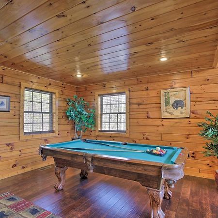 Gatlinburg Cabin With Pool Table And Hot Tub! Exteriör bild