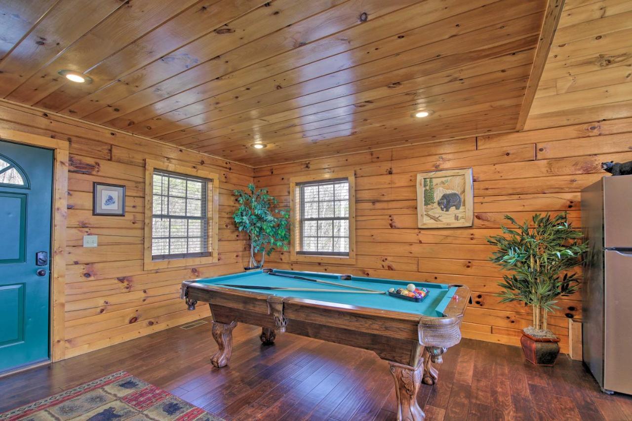 Gatlinburg Cabin With Pool Table And Hot Tub! Exteriör bild