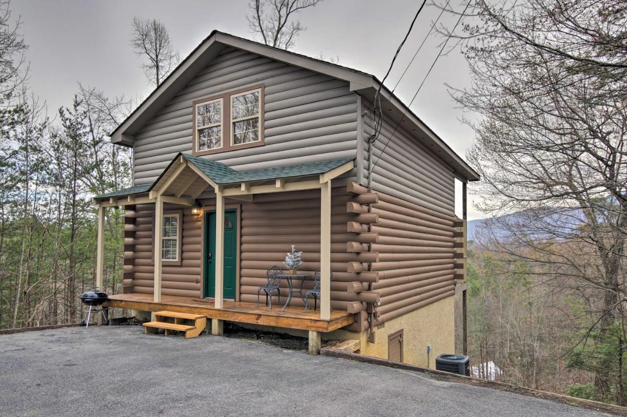Gatlinburg Cabin With Pool Table And Hot Tub! Exteriör bild