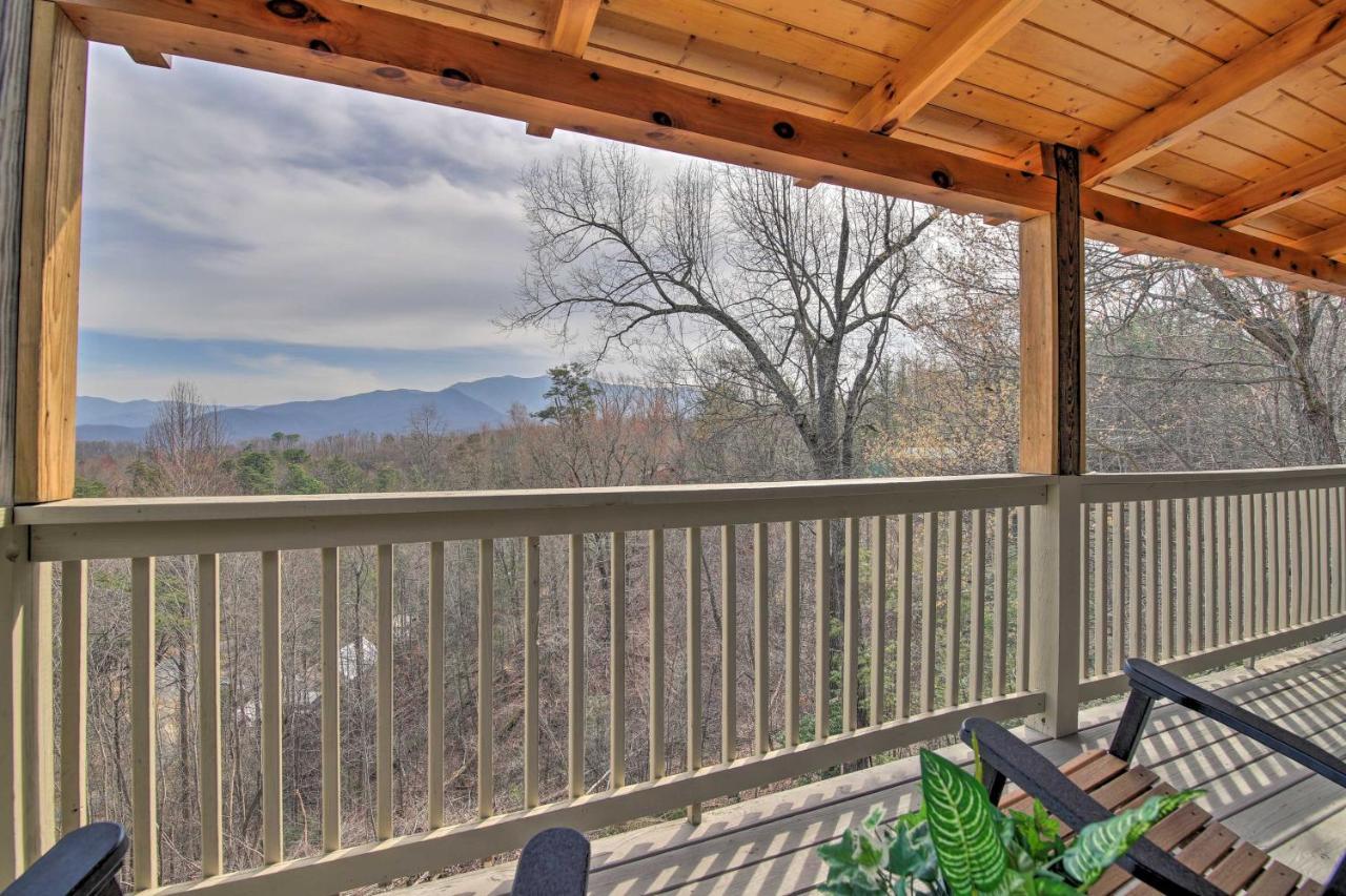 Gatlinburg Cabin With Pool Table And Hot Tub! Exteriör bild