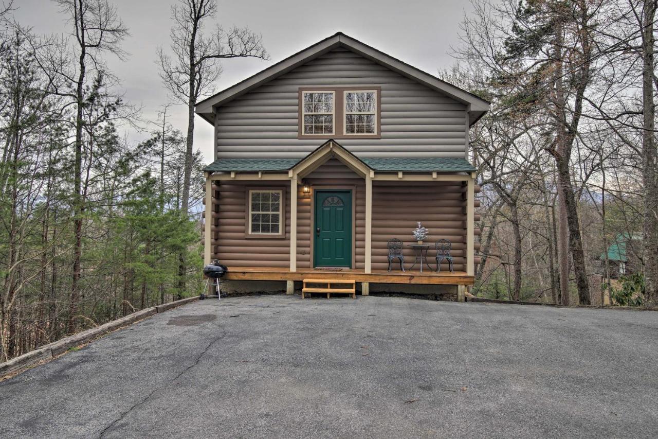 Gatlinburg Cabin With Pool Table And Hot Tub! Exteriör bild